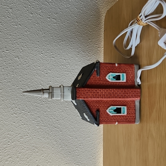 Vtg First Church Of Pleasantville Lamp Pleasantville 1893 An 1890's Christmas - Picture 4 of 11